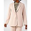 Kim & Co Ponte Crepe Relaxed Fit Blazer, Petite, 5 of 7