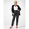 Ruth Langsford Faux Leather Cigarette Trouser Petite, 1 of 5