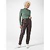 Ruth Langsford Faux Leather Cigarette Trouser Petite, 4 of 5
