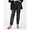 Ruth Langsford Faux Leather Cigarette Trouser Petite, 5 of 5