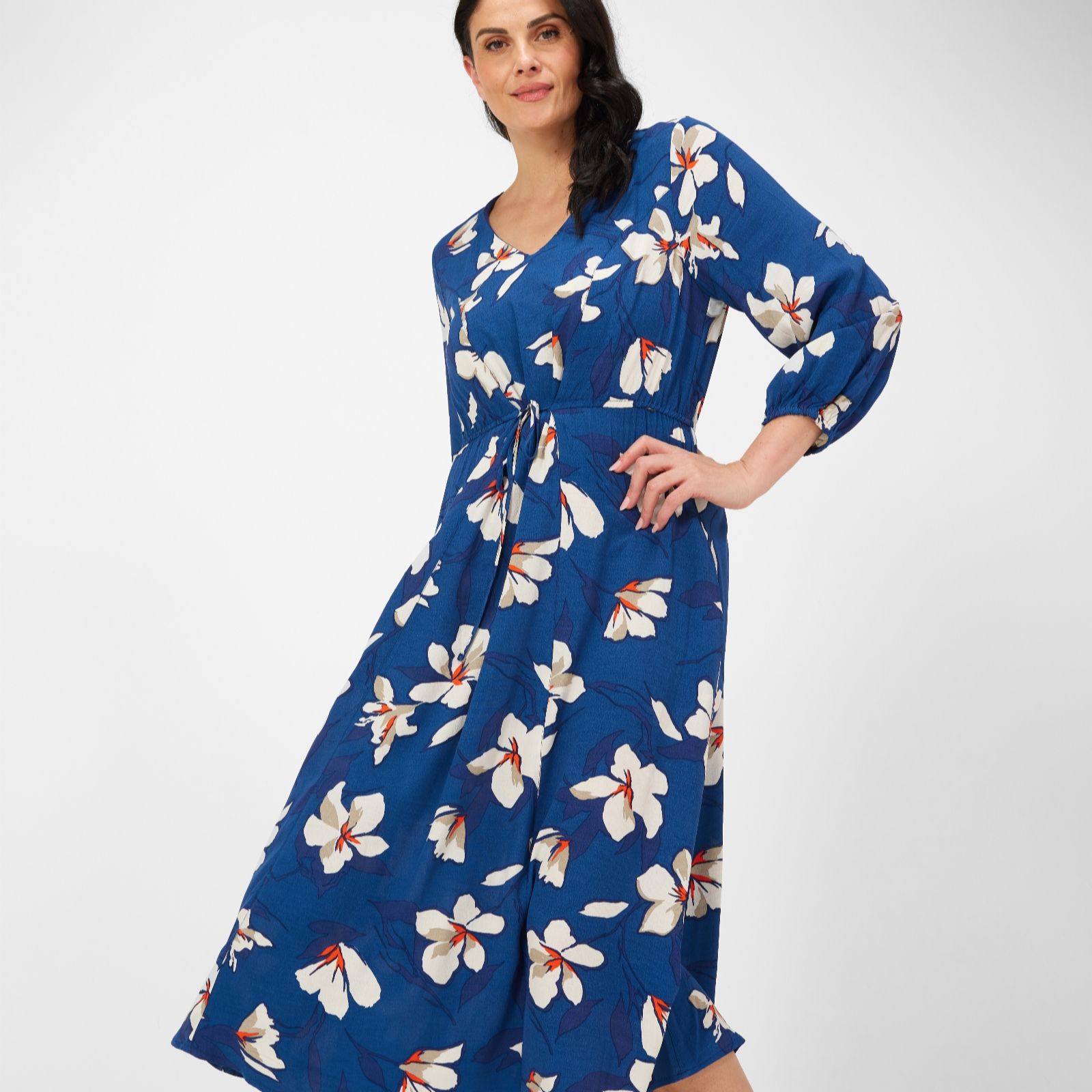 Ben De Lisi Blouson Sleeve Dress Regular - QVC UK