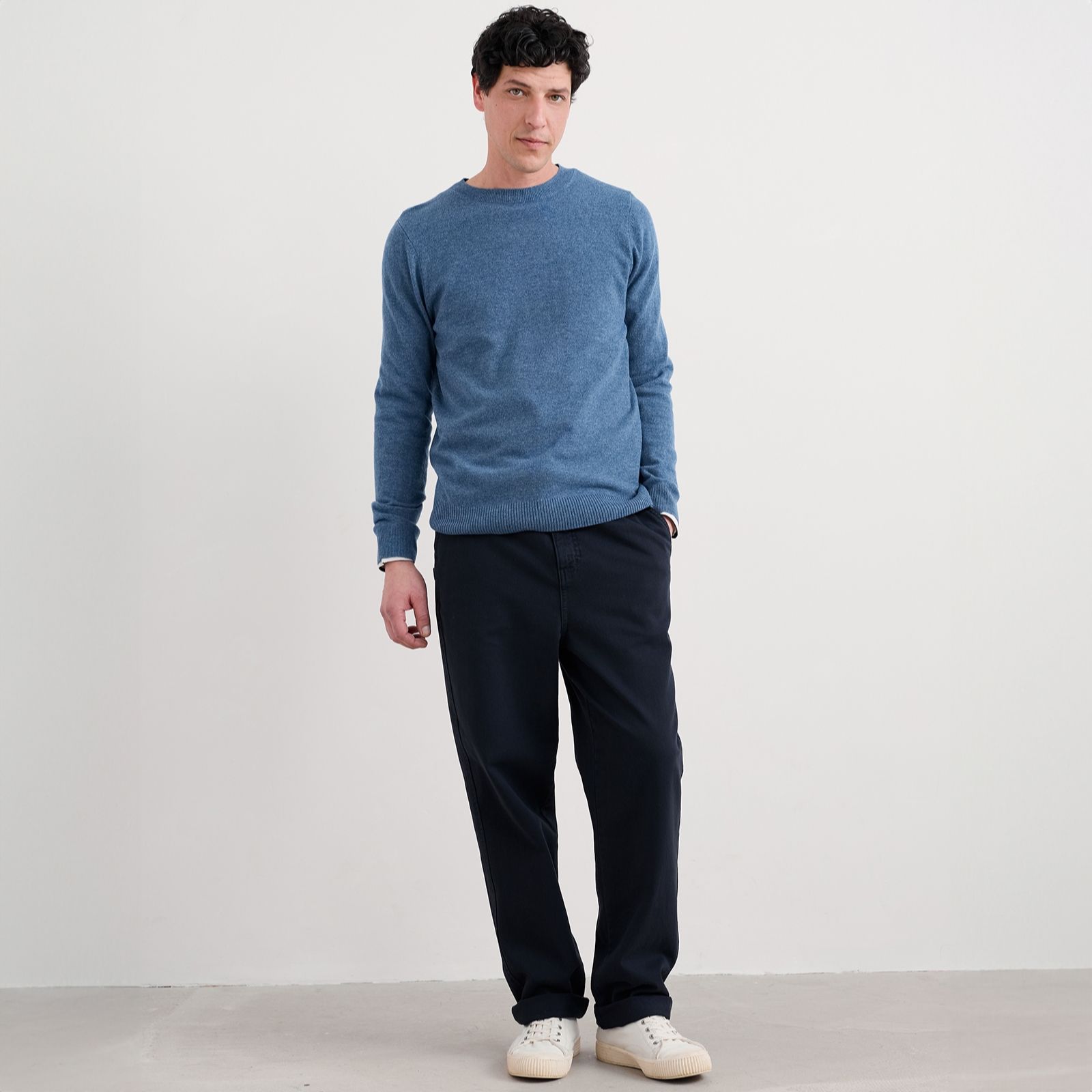 Seasalt Cornwall Men's Prow Crew Neck Jumper
