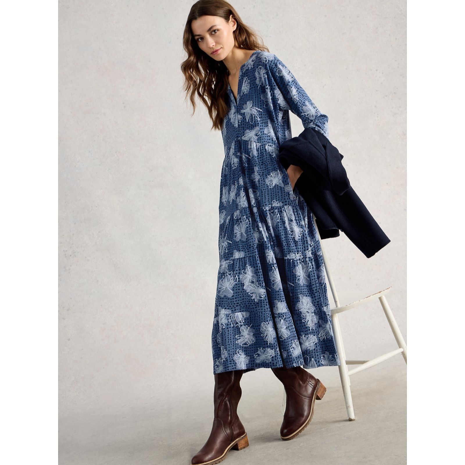 White Stuff Tabitha Jersey Dress Petite