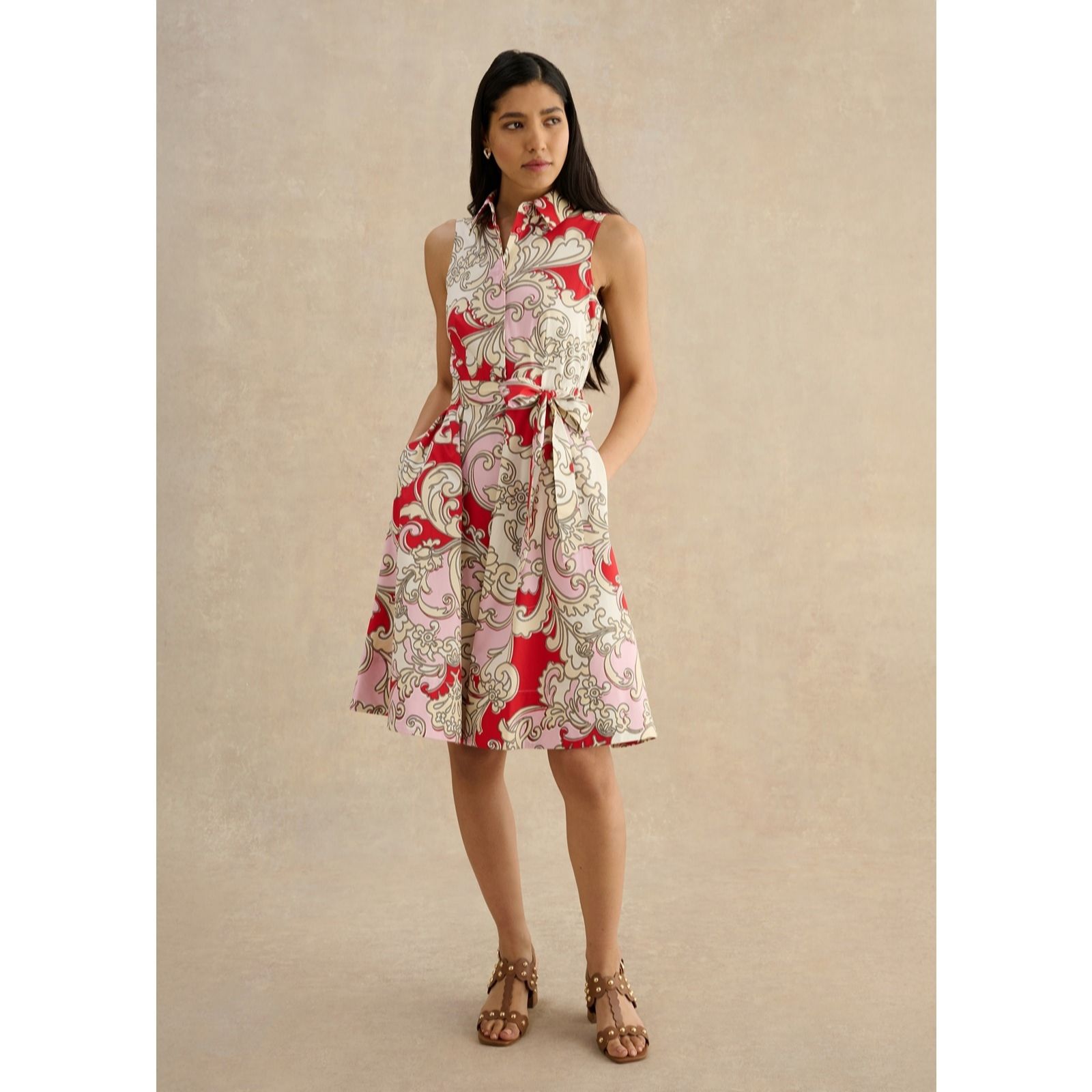 Hobbs London Beki Cotton Dress
