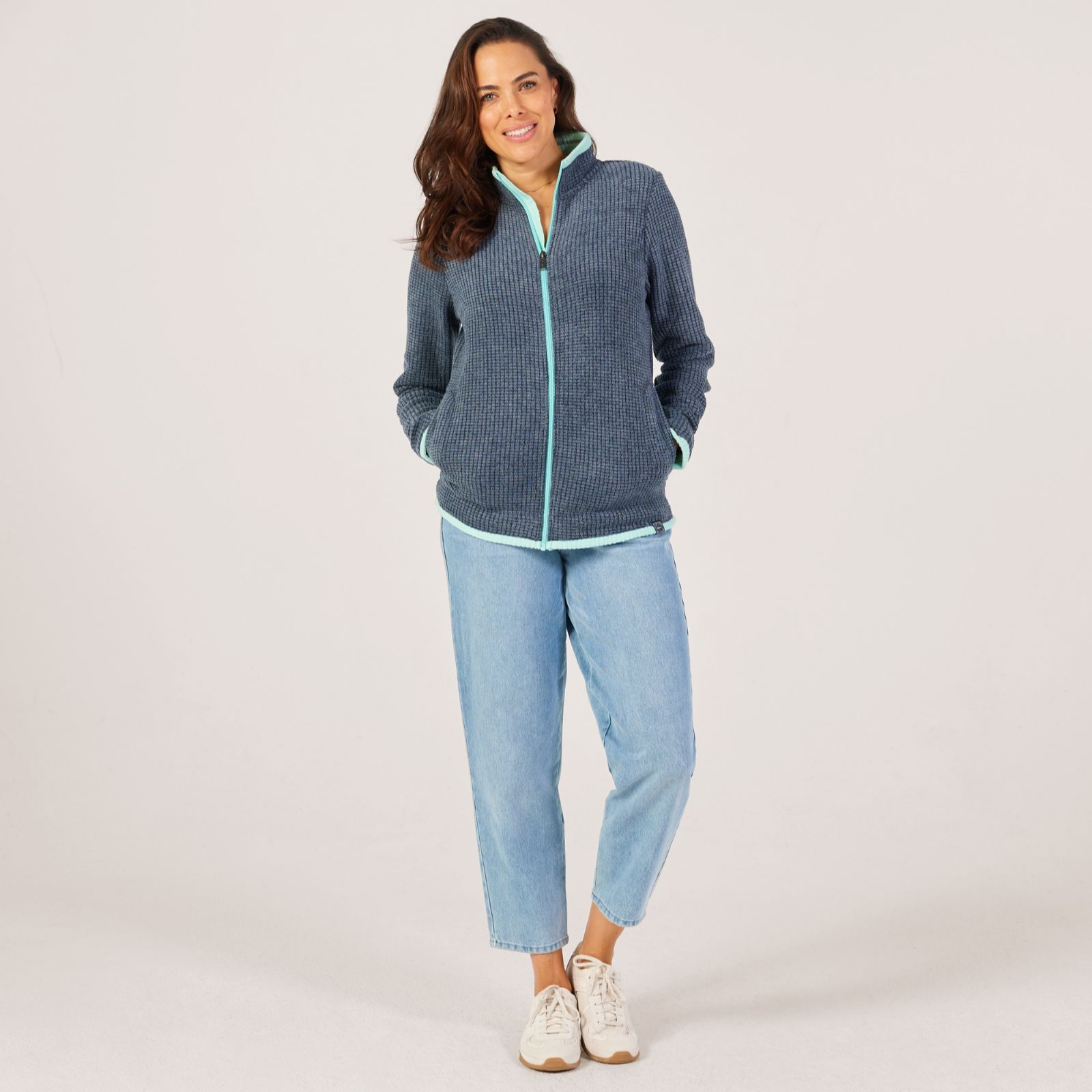 Weird Fish Ariana Full Zip Fleece