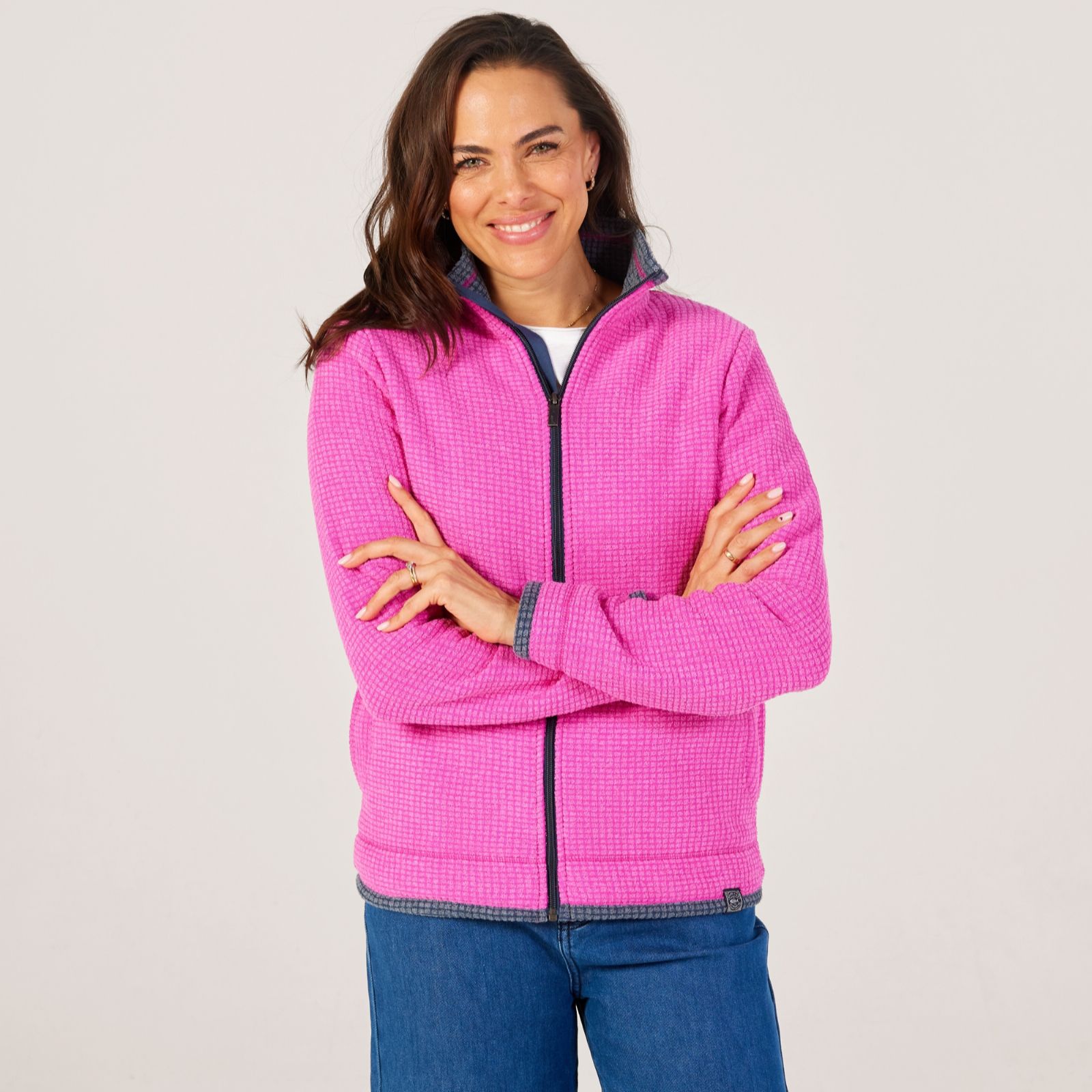 Weird Fish Ariana Full Zip Fleece