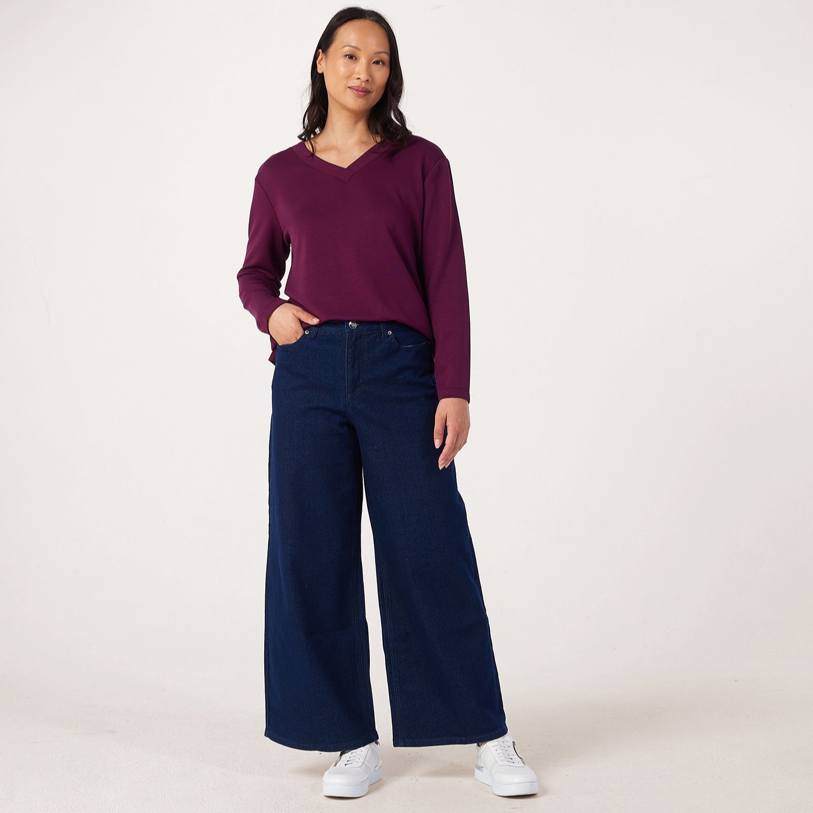 Ruth Langsford Wide Leg Jean Tall