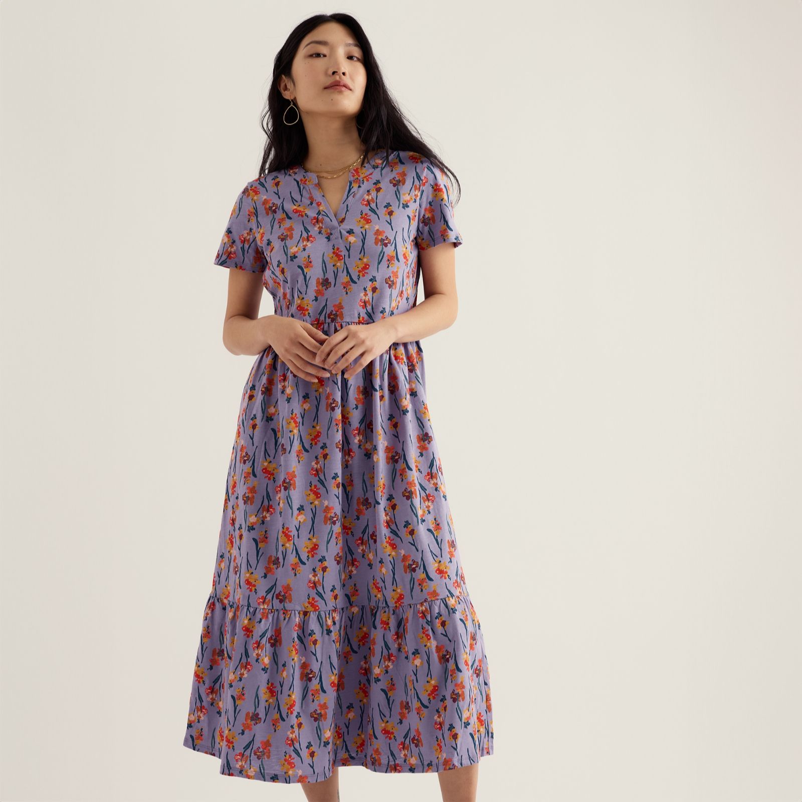 Seasalt Cornwall Rainette Cotton Jersey Dress Standard