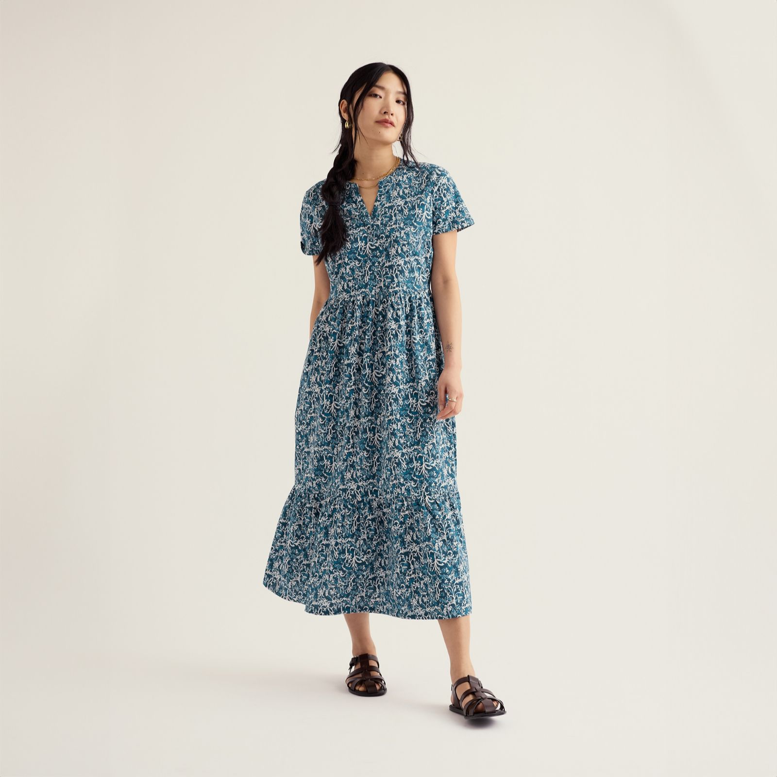 Seasalt Cornwall Rainette Cotton Jersey Dress Standard