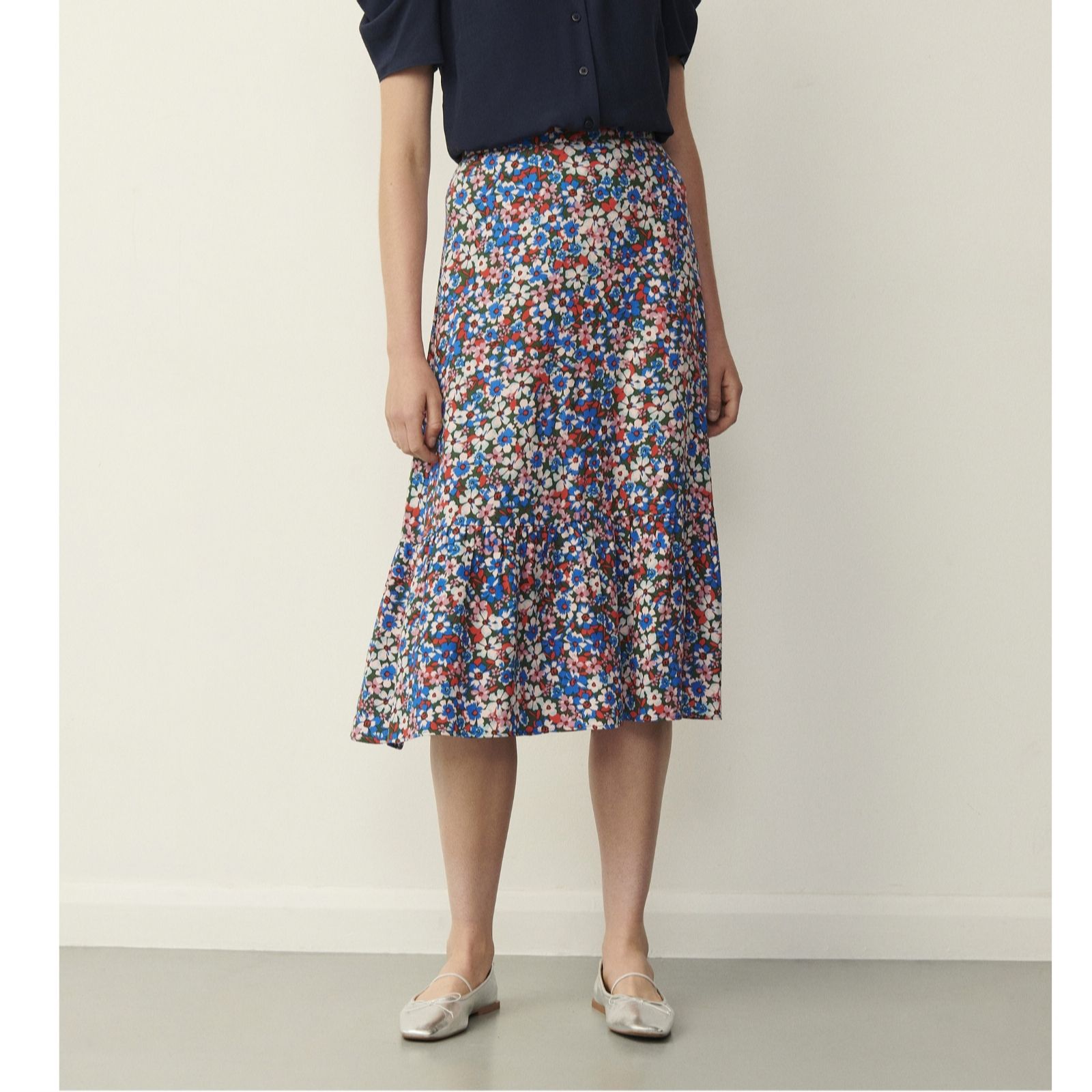 A line shop midi skirt qvc