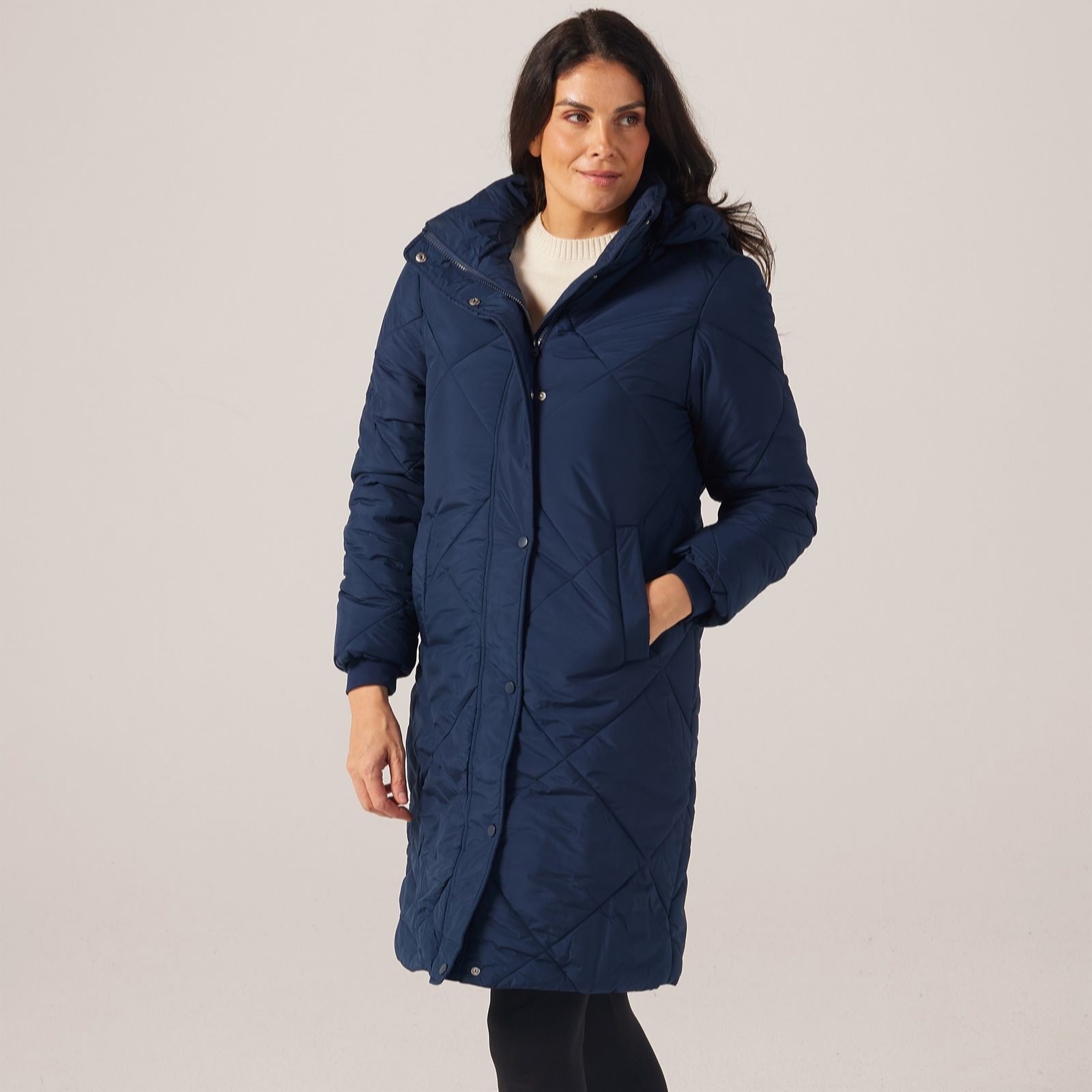 Mid length womens puffer coat on sale