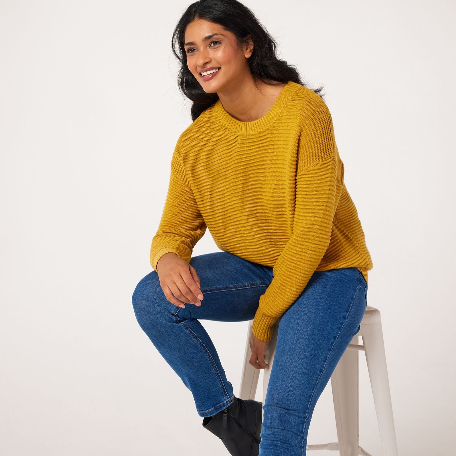 Ruth Langsford Ottoman Stitch Jumper