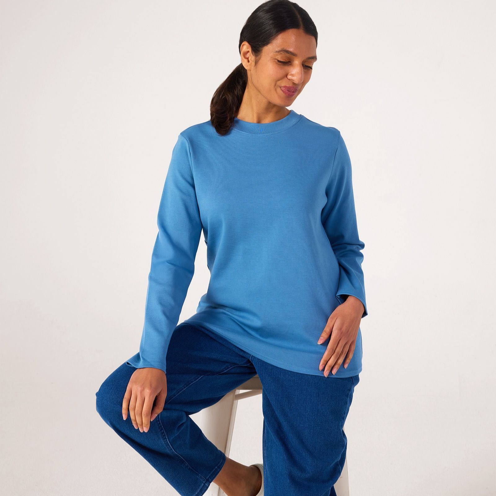 Ben de Lisi Long Sleeve Essential Top