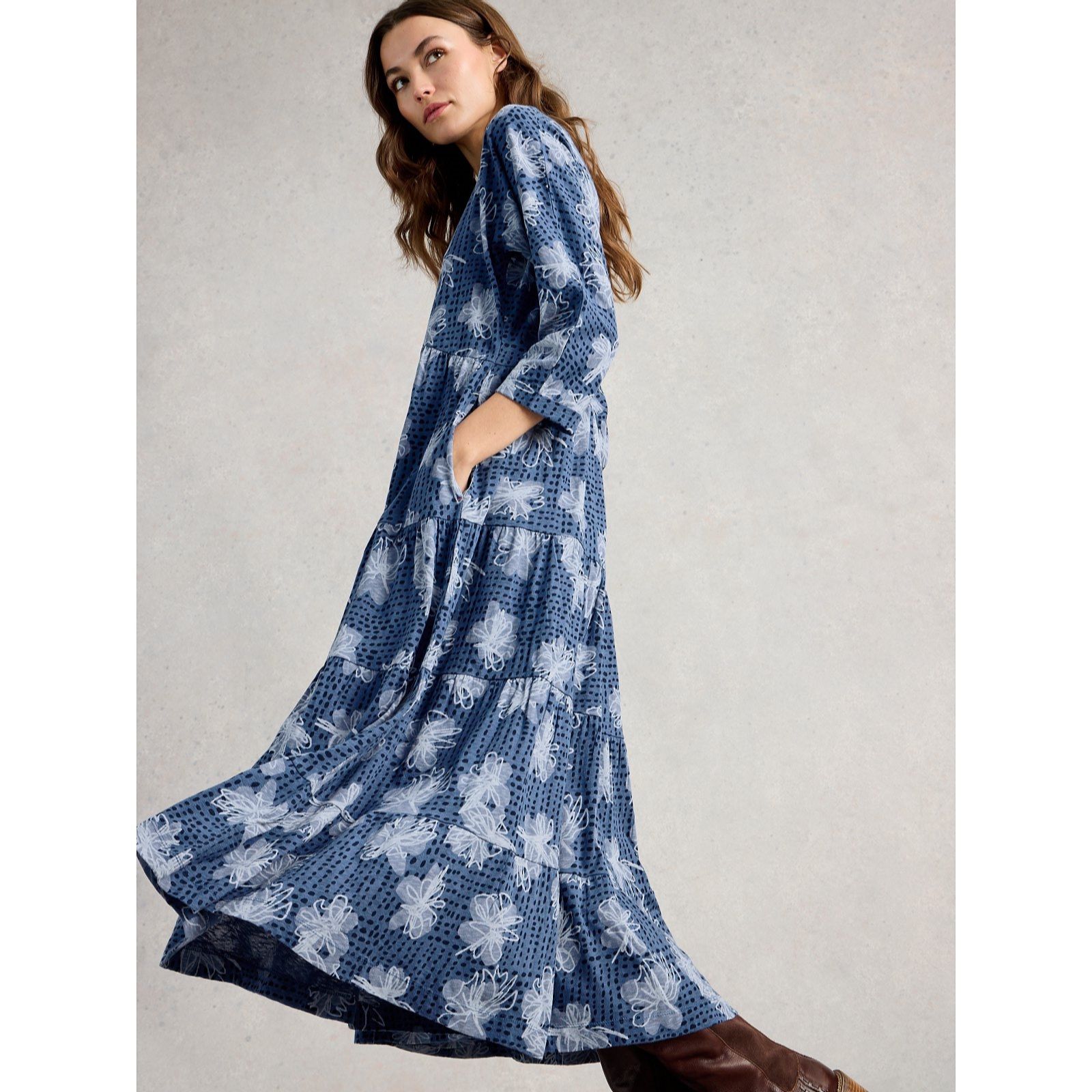 White Stuff Tabitha Jersey Dress Standard