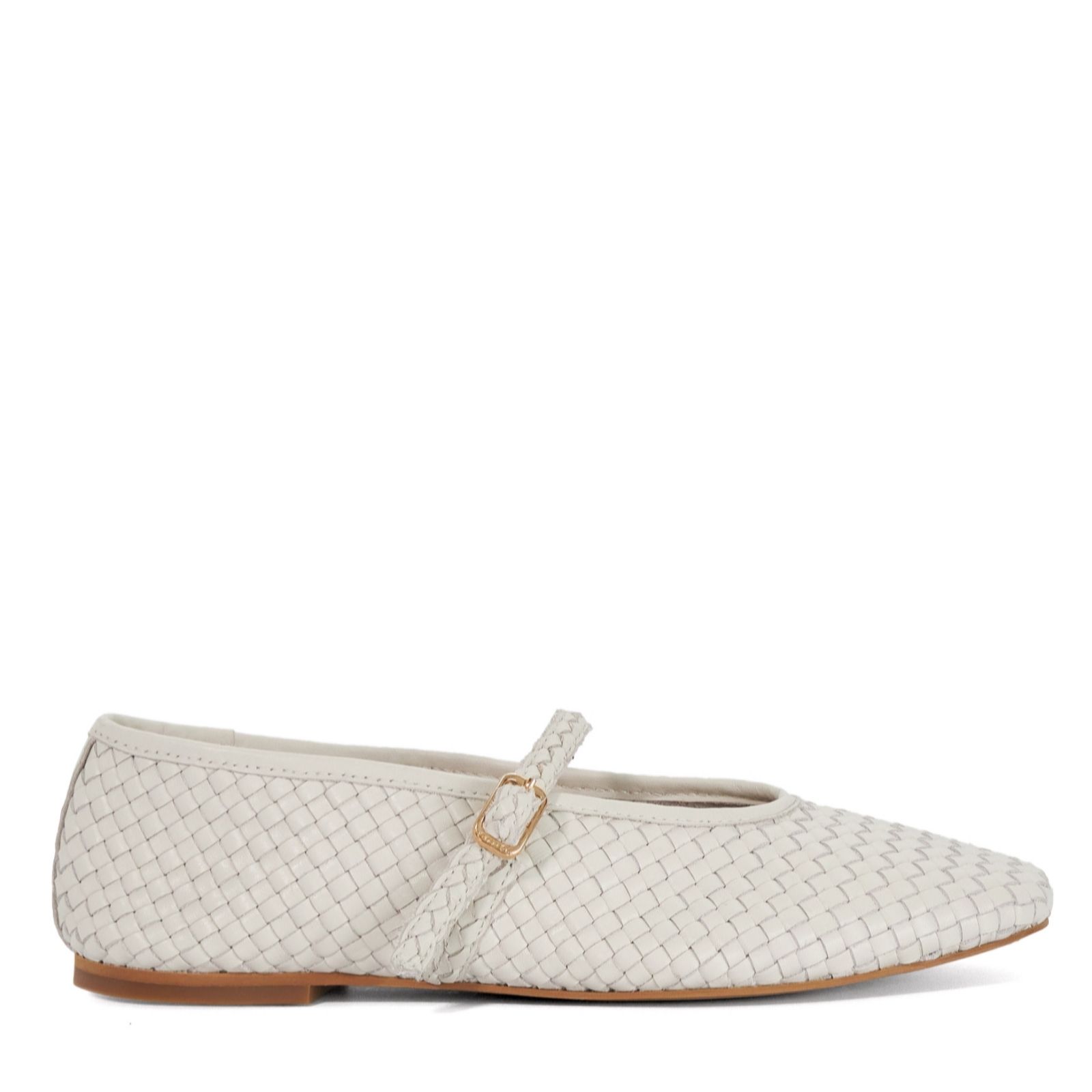 Dune London Headliner Strap Ballet Shoe
