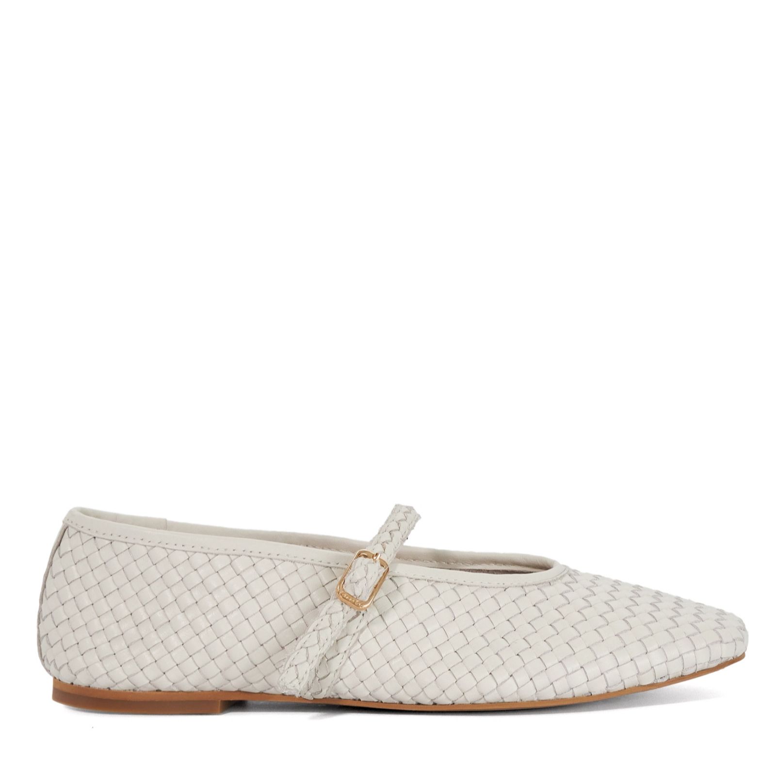 Dune London Headliner Strap Ballet Shoe