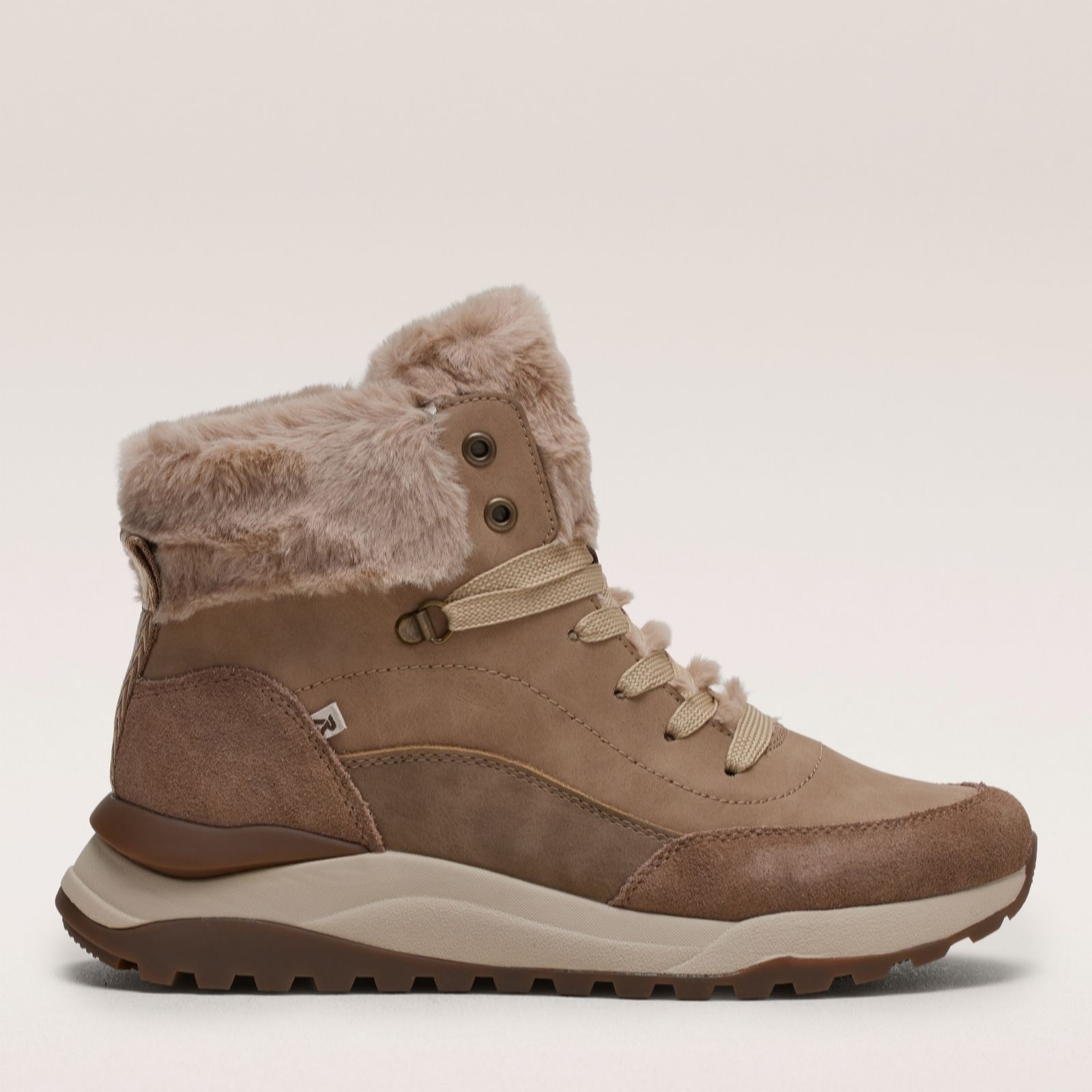 Outlet Rieker Leather Wool Lined Water Resistant Boot