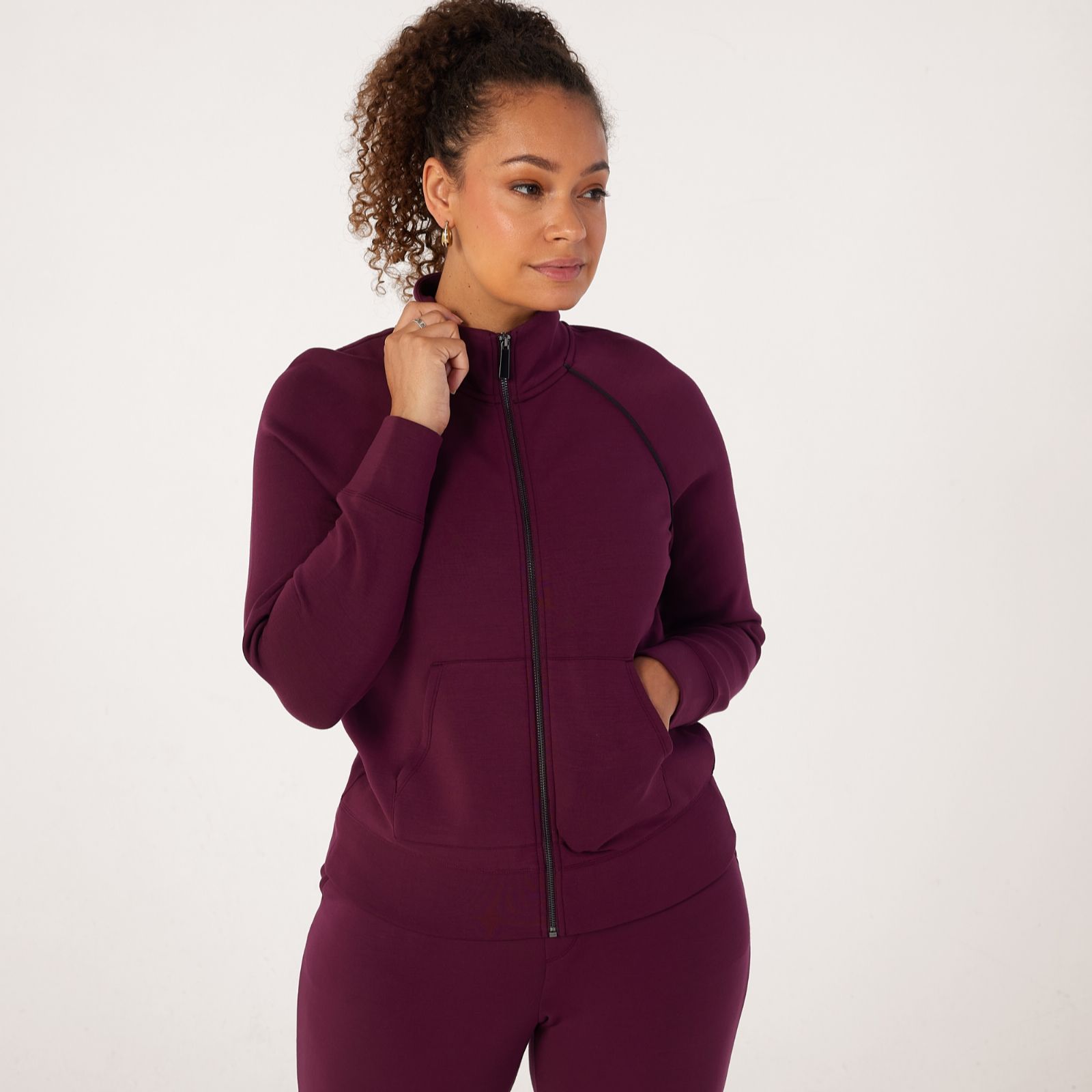 Ruth Langsford Leisurewear Jacket with Piping