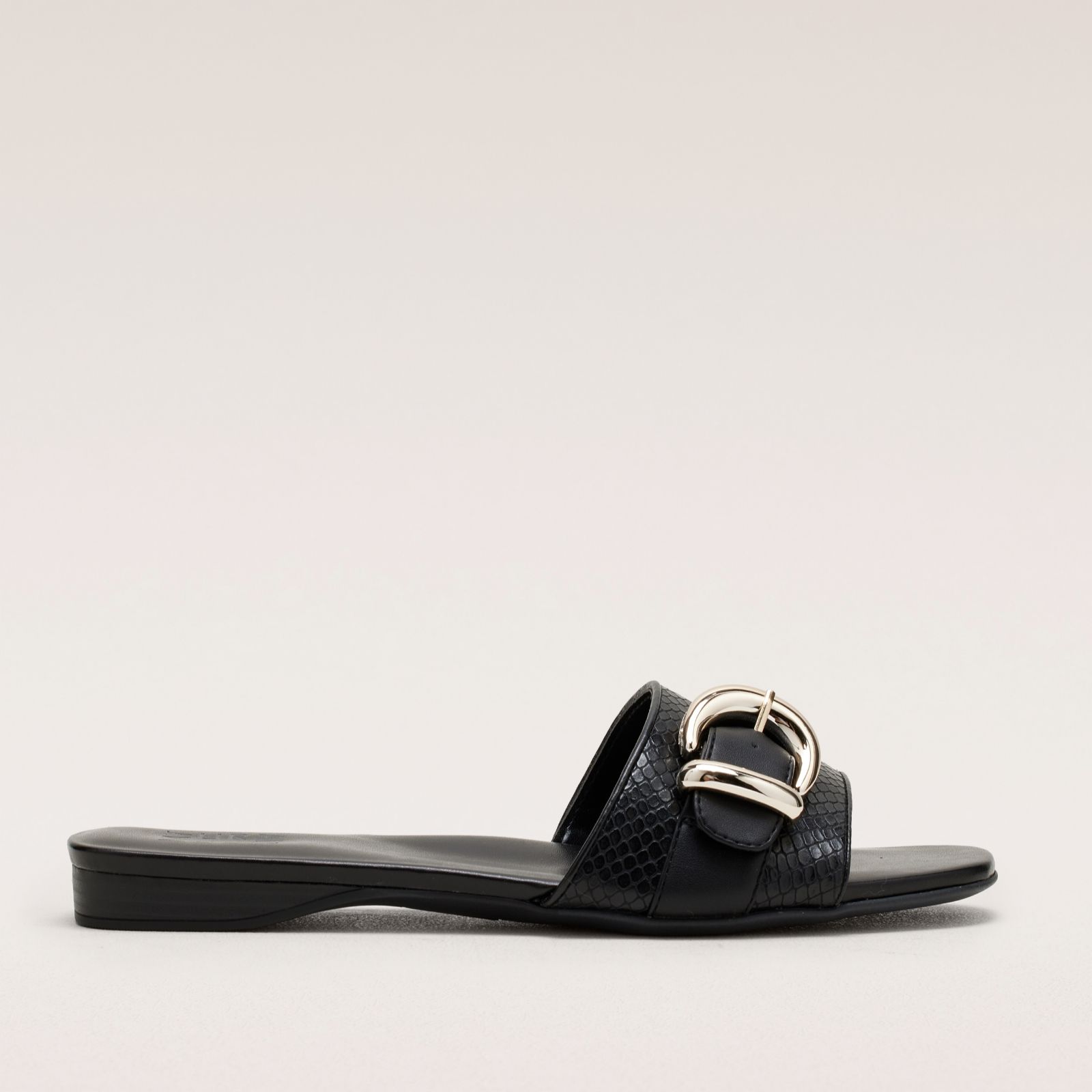 Naturalizer Santiago Leather Slide Sandal