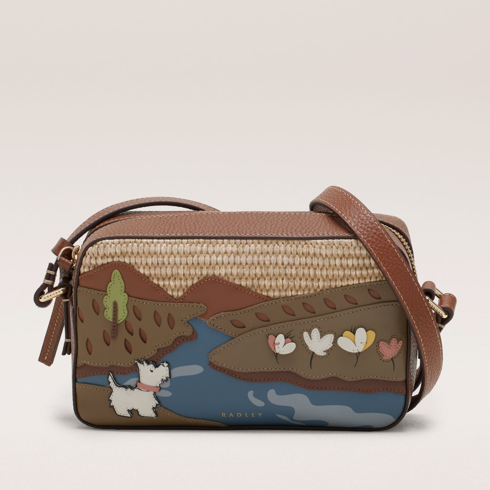 Radley Spring Daze Mini Zip Around Cross-Body Bag