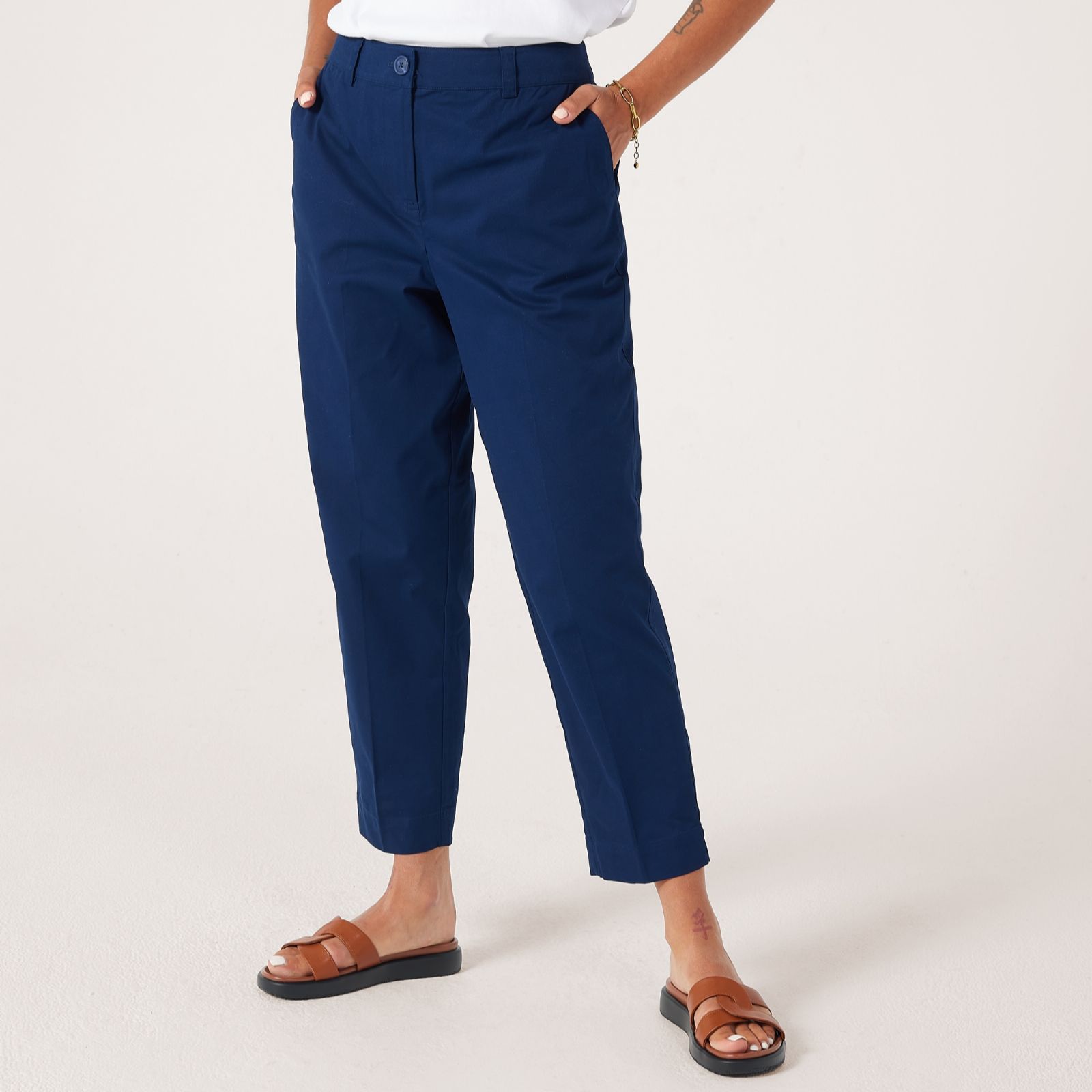 Ben De Lisi Textured Chino Trouser Petite