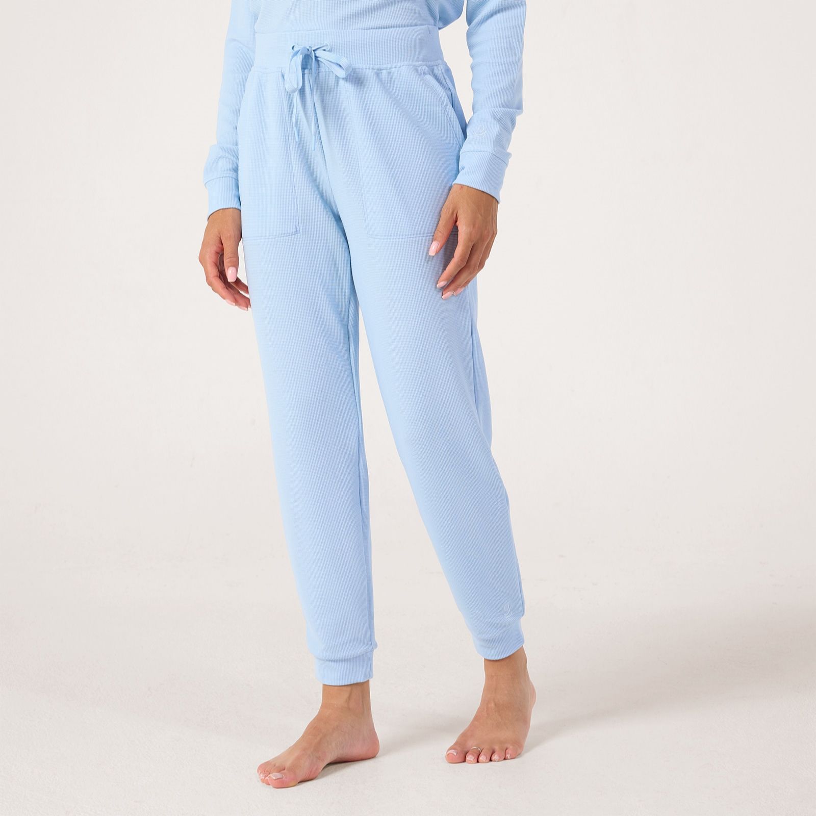 Cuddl Duds Mini Waffle Jogger