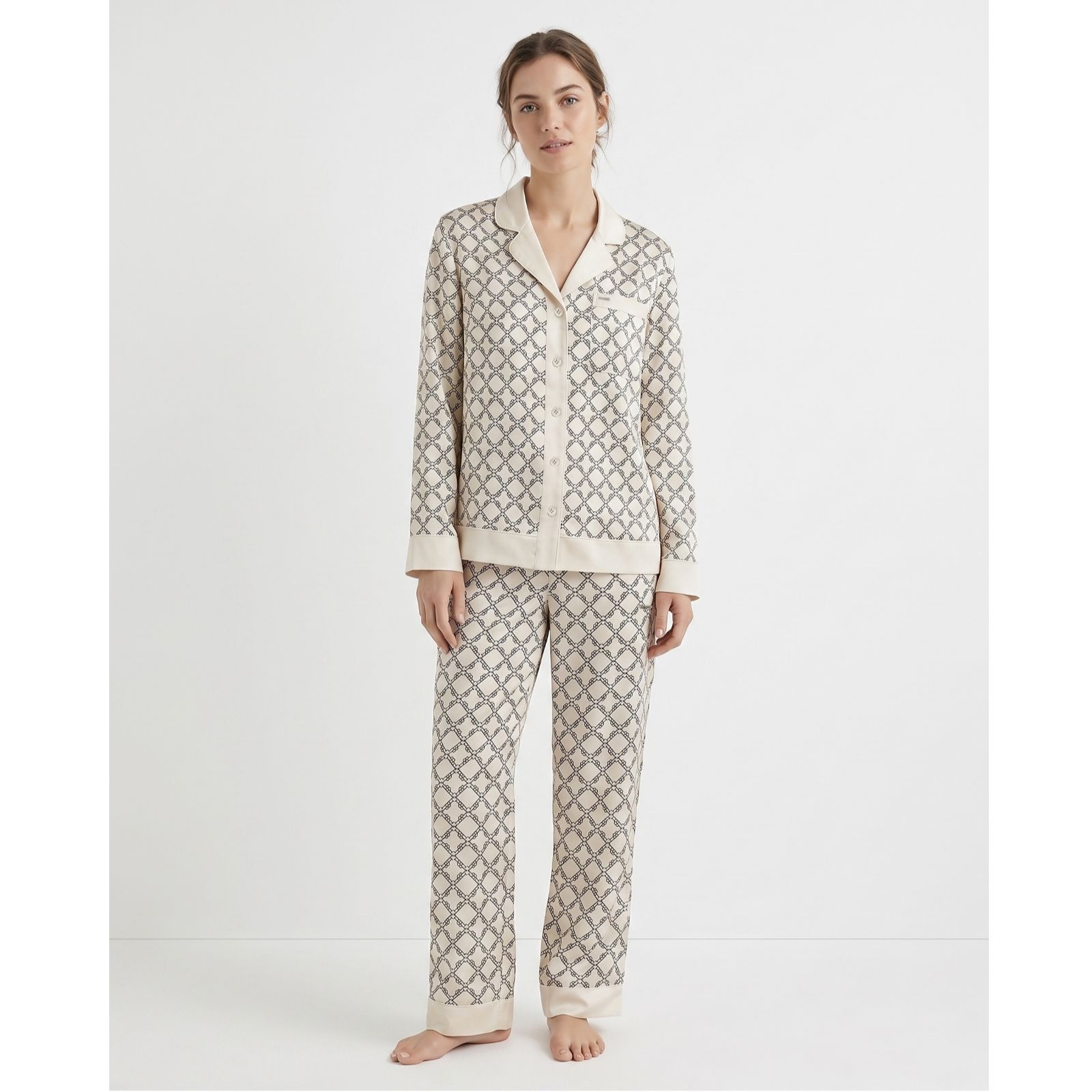 Ted Baker Monogram Printed PJ Set