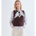 Compania Fantastica Big Flower Knit Vest