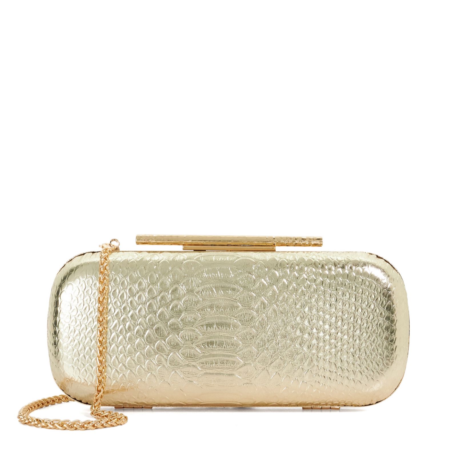 Dune Body Clutch Bag with Chain Handle