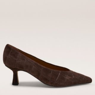 Dansi Leather Court Heel