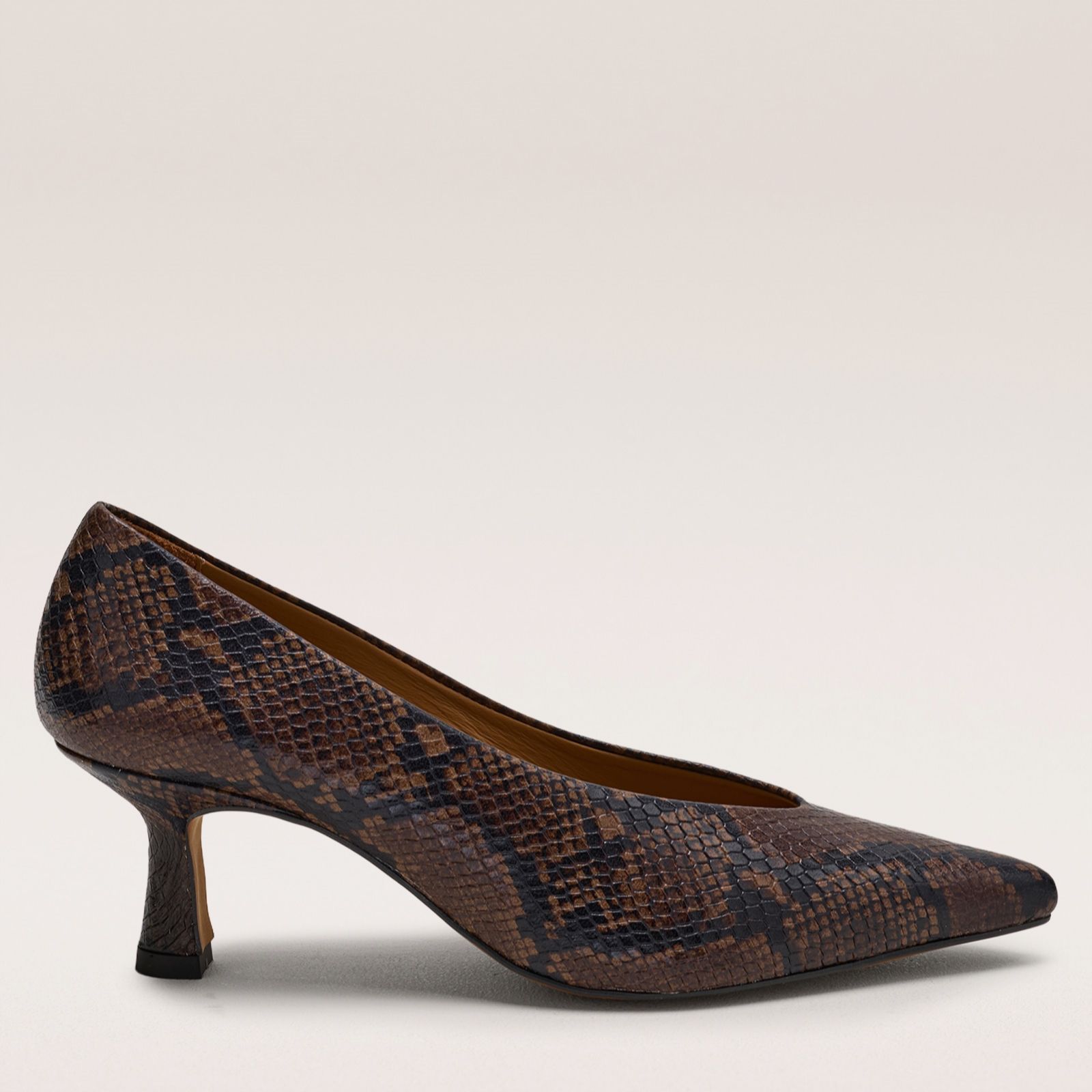 Dansi Leather Court Heel