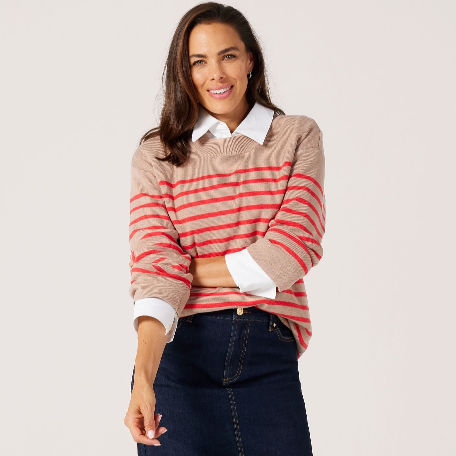 Ruth Langsford Milano Stripe Jumper