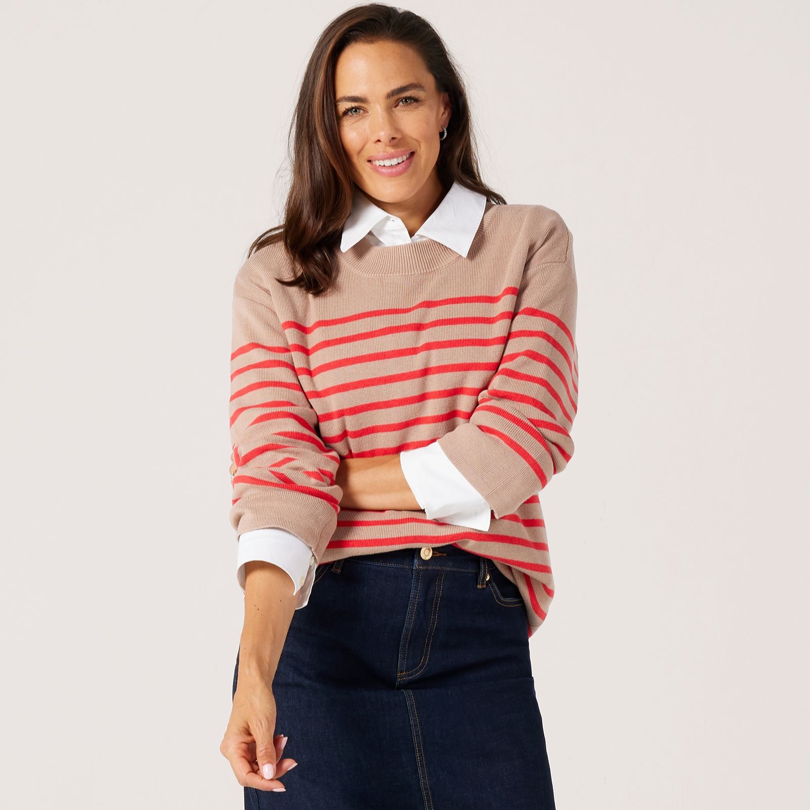 Ruth Langsford Milano Stripe Jumper