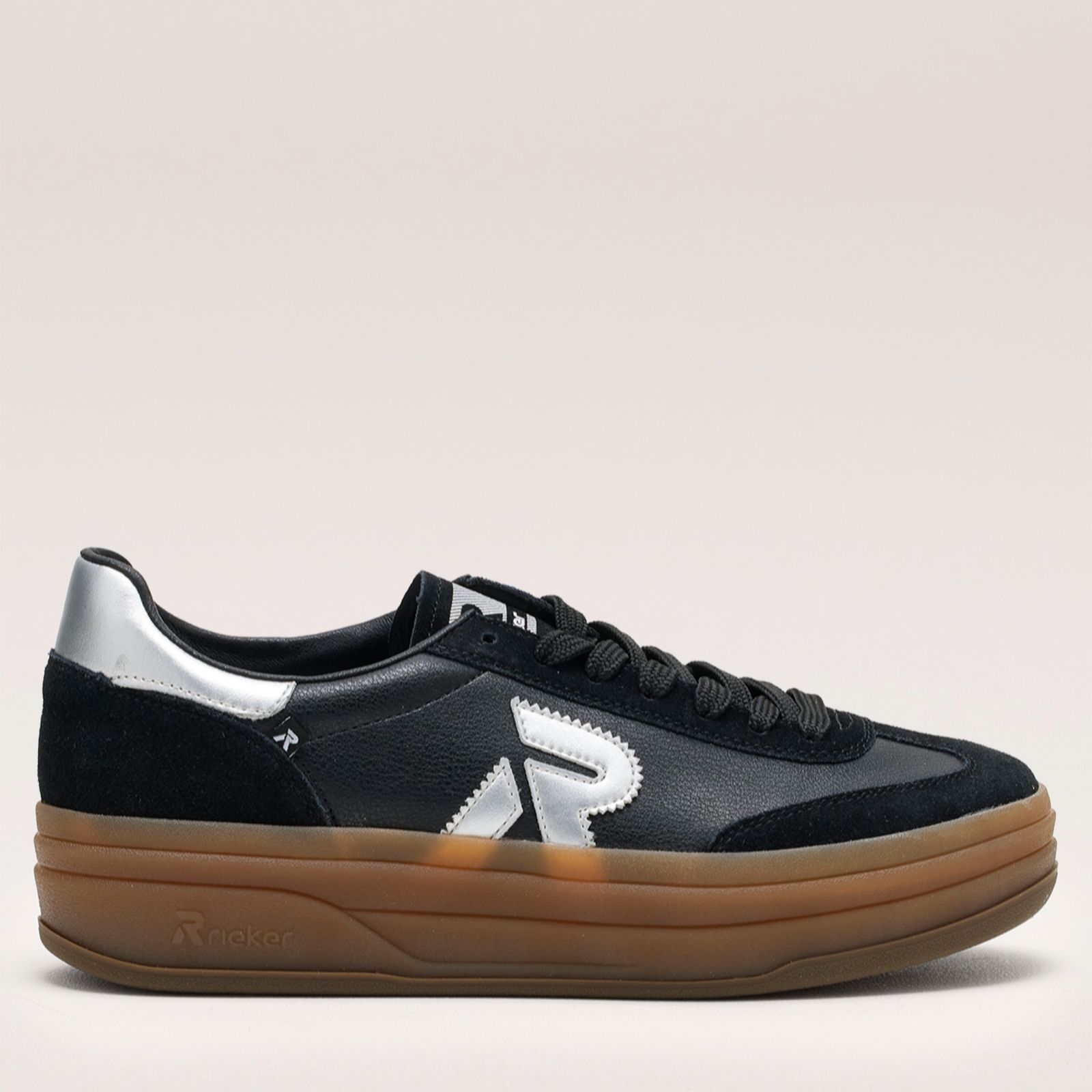 Rieker Flatform Gumsole Trainer
