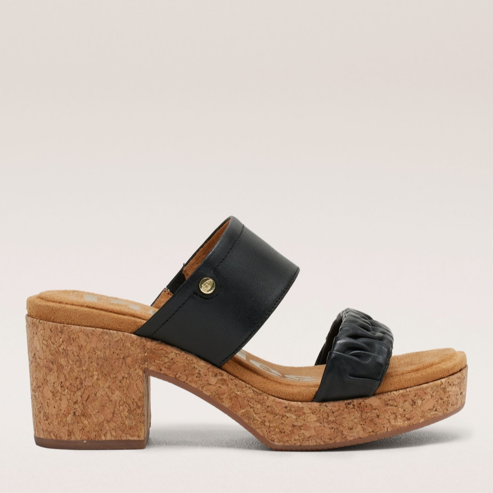 Outlet Hush Puppies Poppy Ruched Heeled Sandal