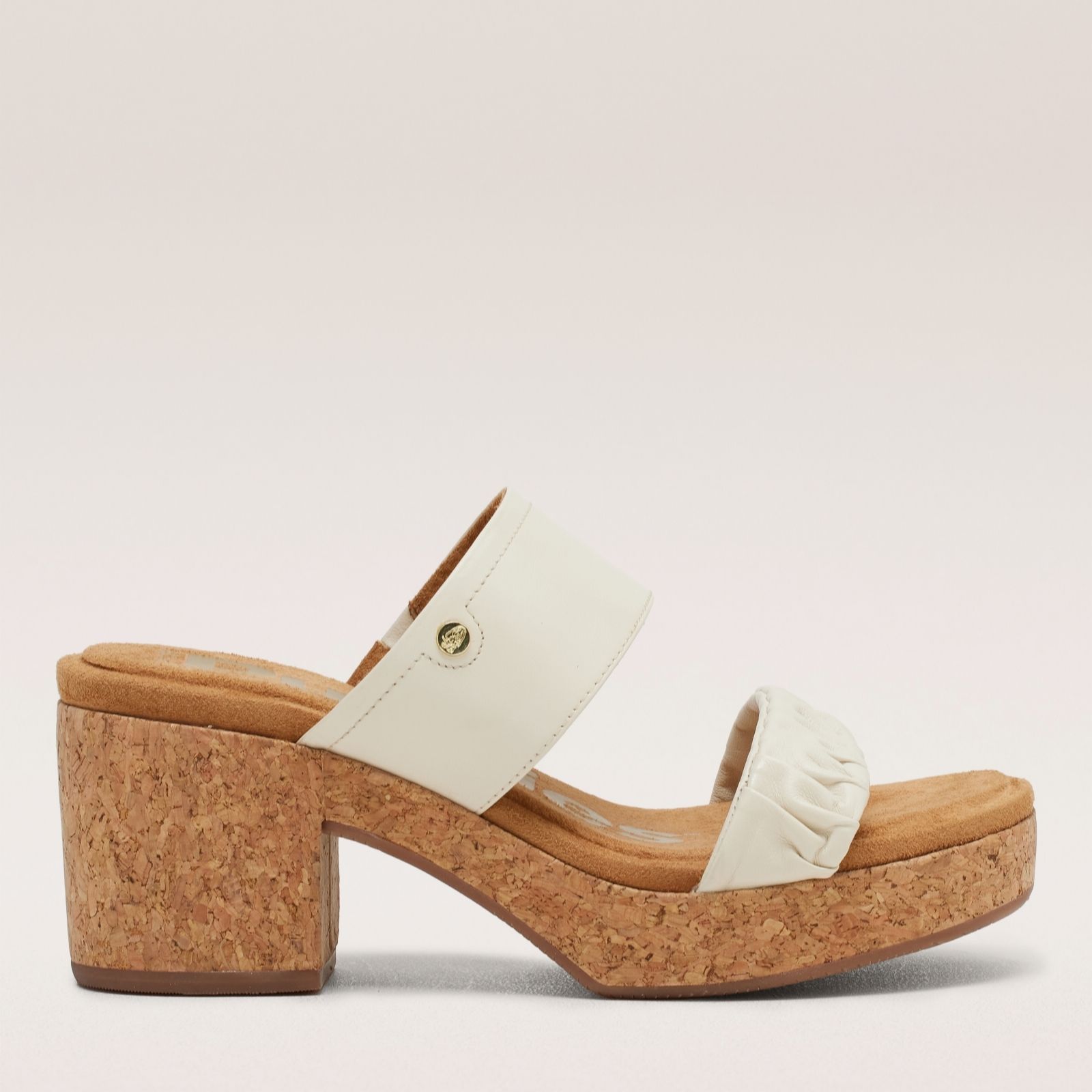 Outlet Hush Puppies Poppy Ruched Heeled Sandal