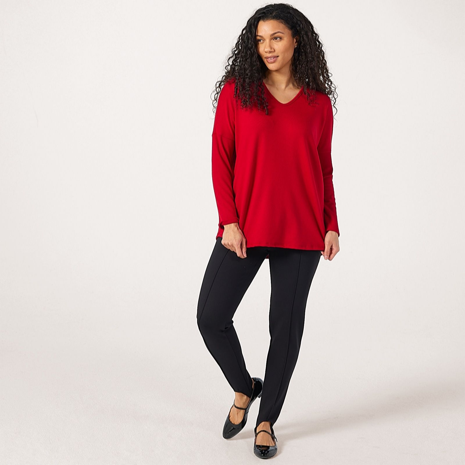 Kim & Co Soft Touch Long Sleeve Tunic