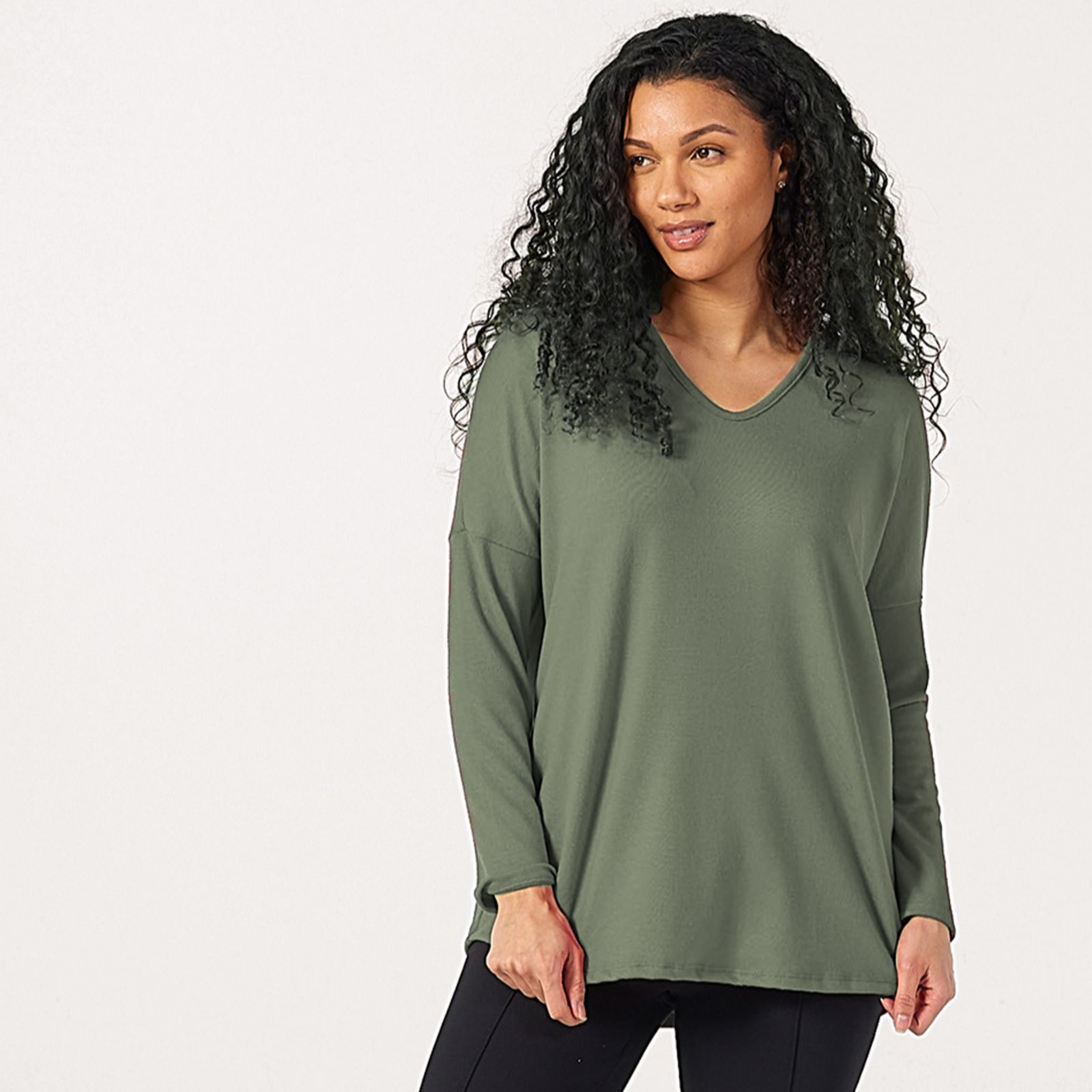 Kim & Co Soft Touch Long Sleeve Tunic