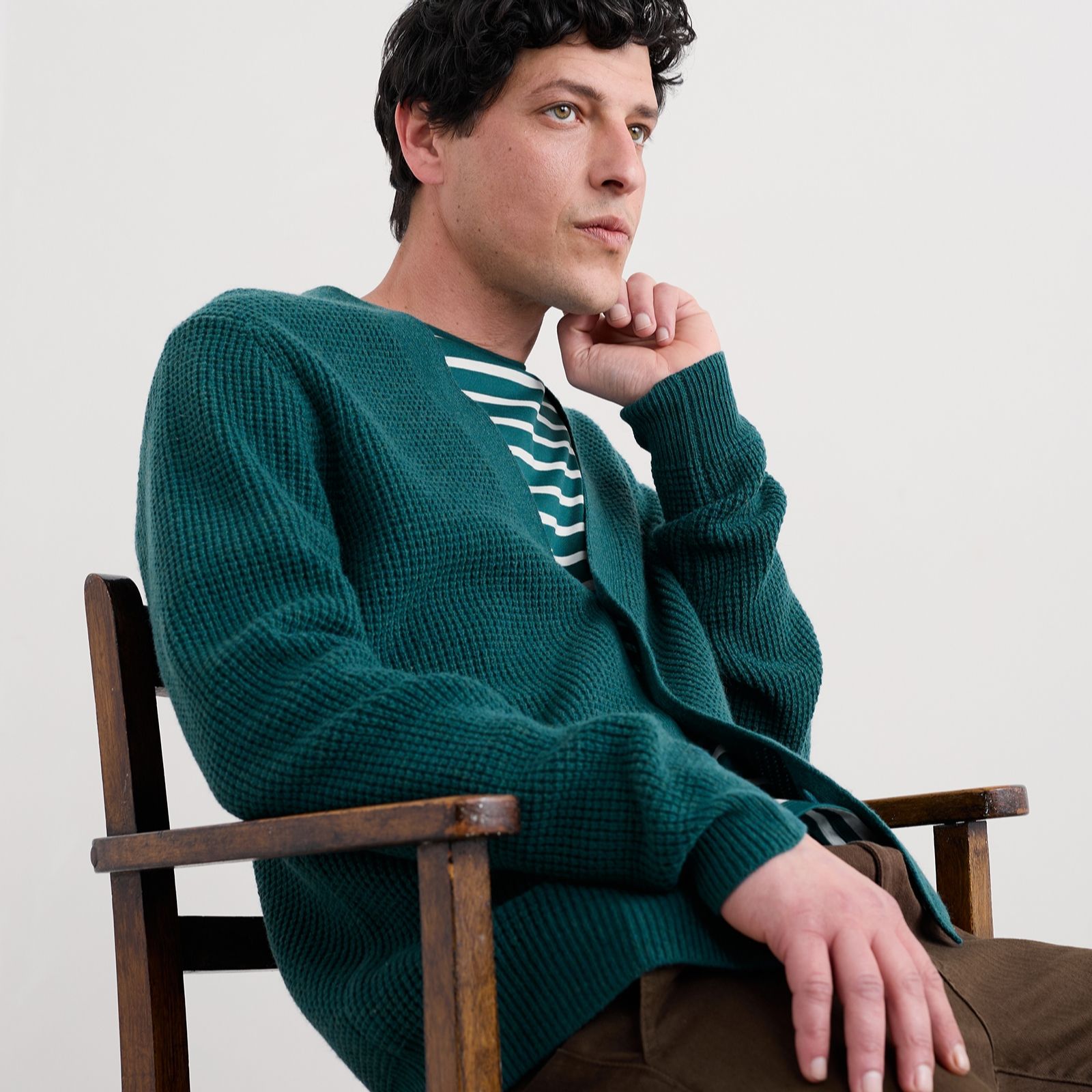 Seasalt Cornwall Men's Scott's Quay Cardigan