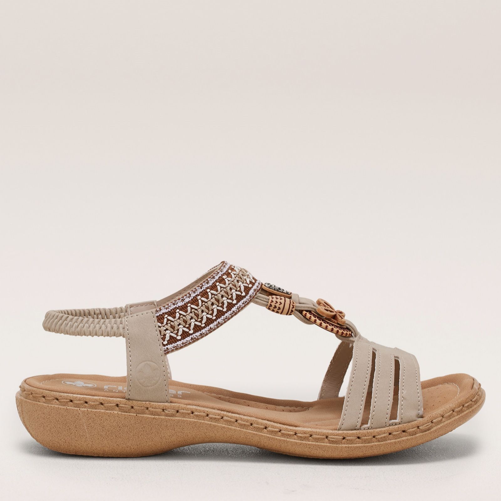 Rieker Embellished Sandal