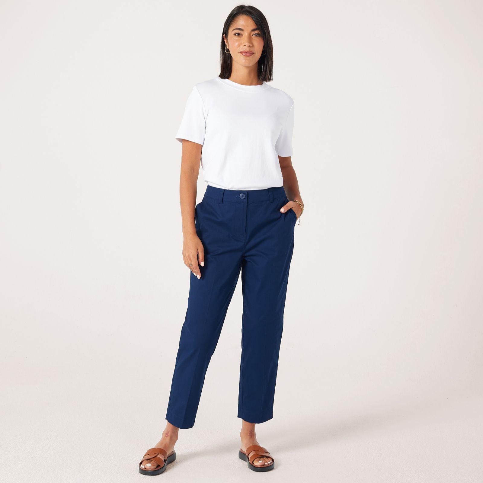 Ben De Lisi Textured Chino Trouser Standard