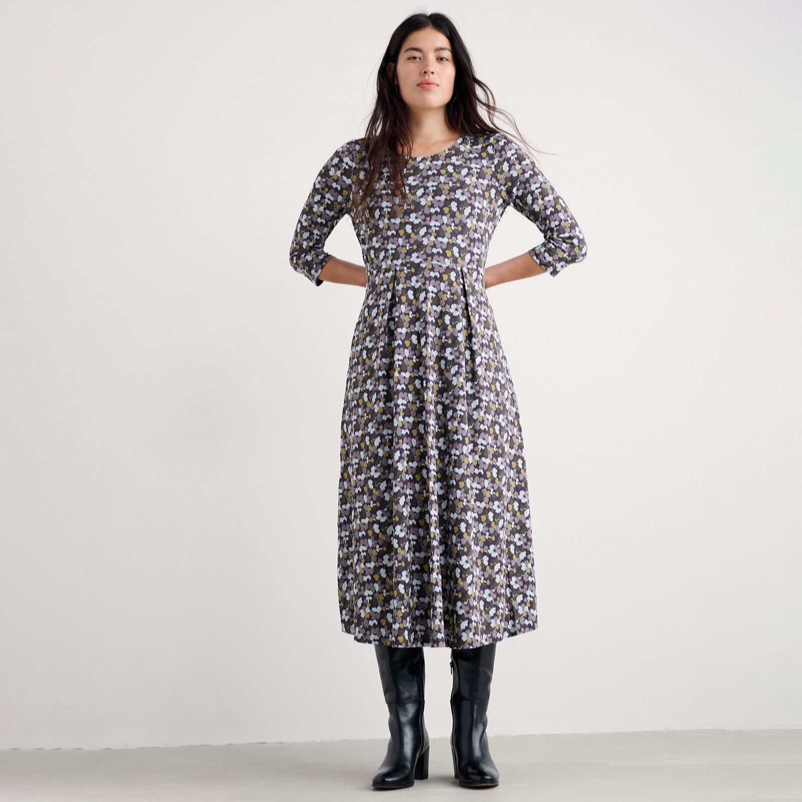 Seasalt Cornwall 3/4 Sleeve Veronica Dress Petite