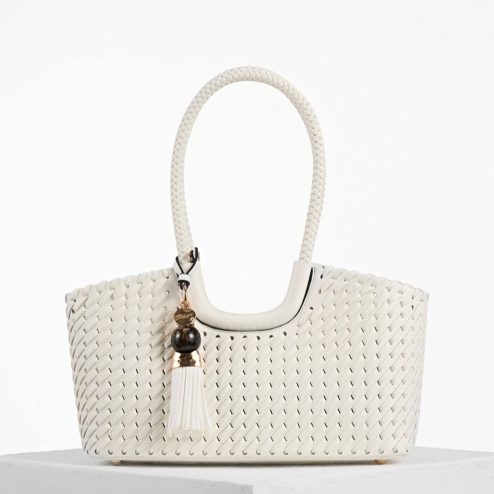 Luella Grey Paige Whipstitch Shoulder Bag