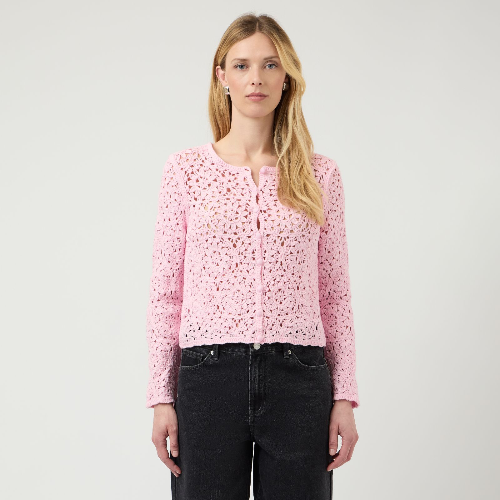YAS Annalina Crotchet Cardigan