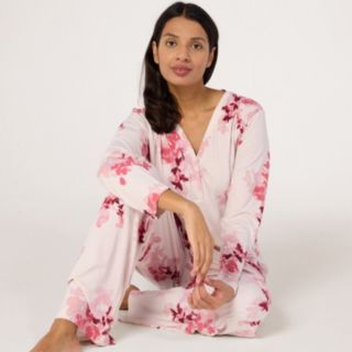 Cozee Home Henley Printed 2 Piece Set