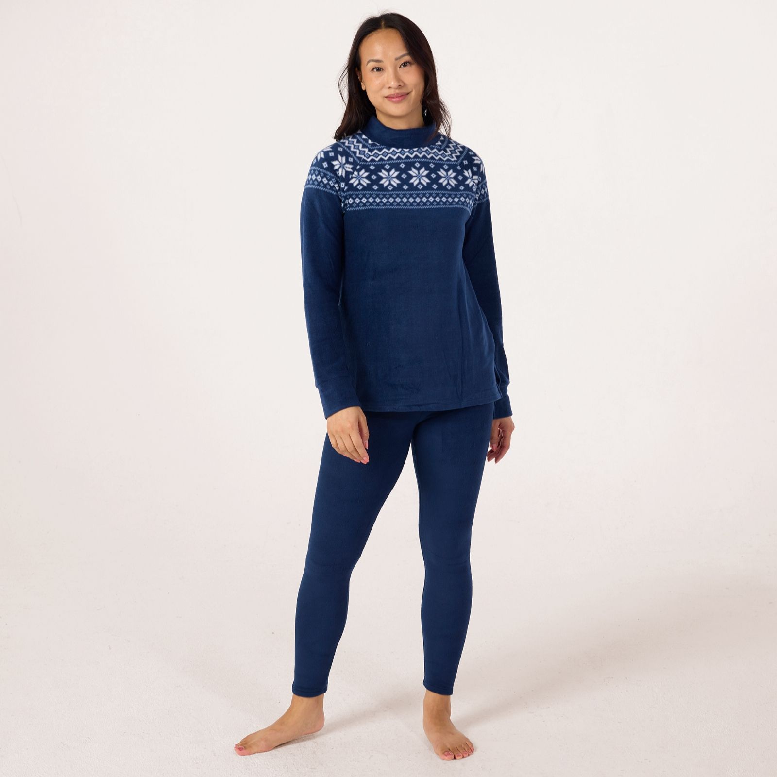 Cuddl Duds Fleecewear Apres Lounge Set