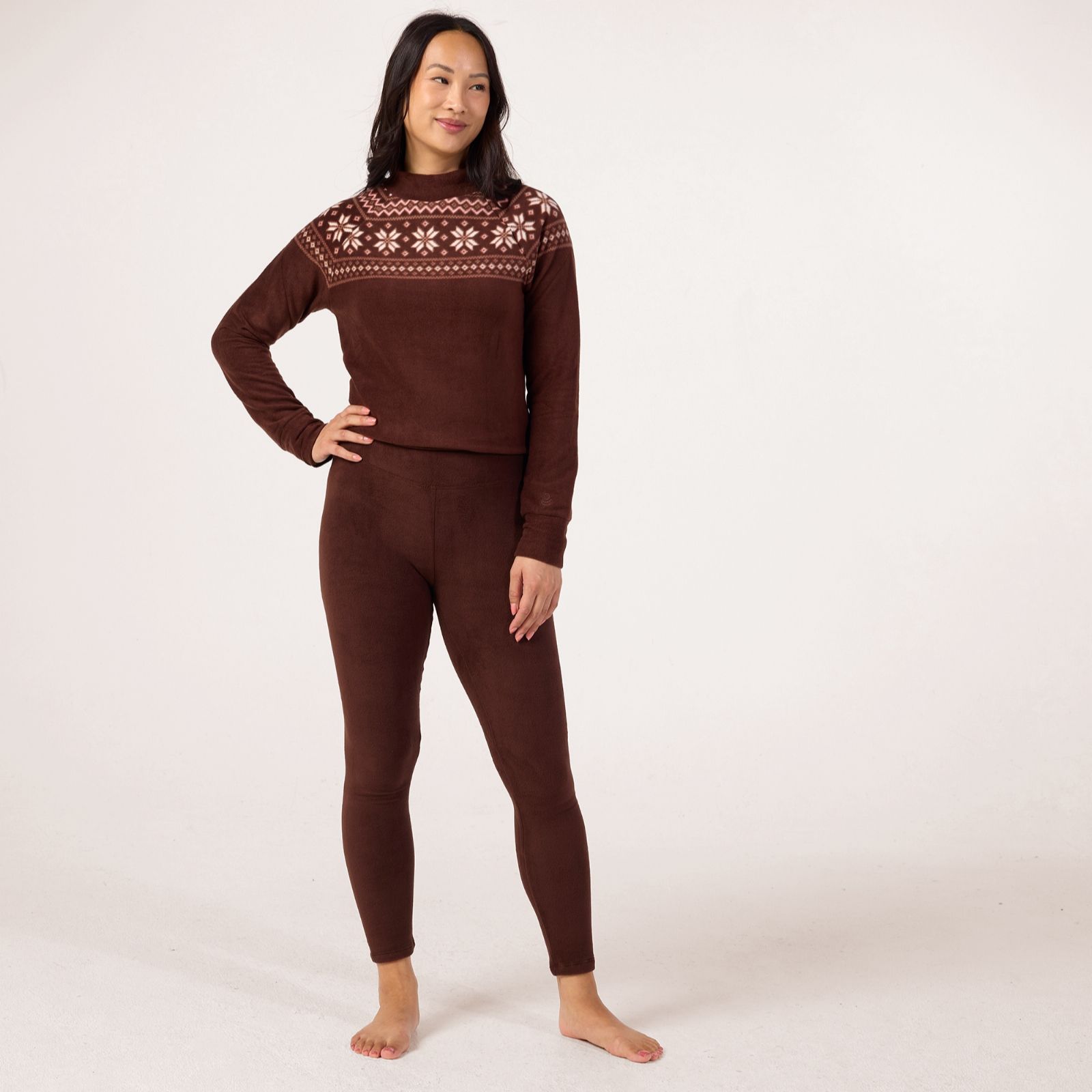 Cuddl Duds Fleecewear Apres Lounge Set