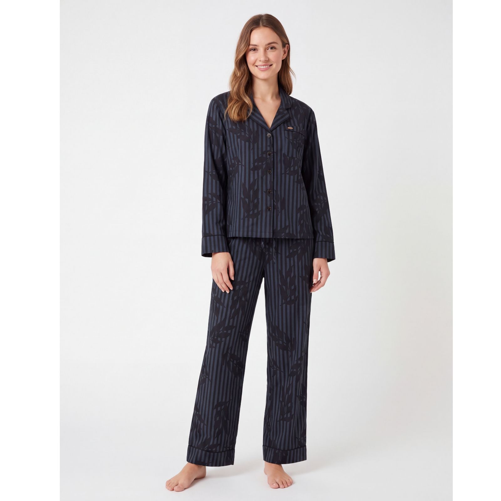 Ted Baker Stripe Floral PJ Set