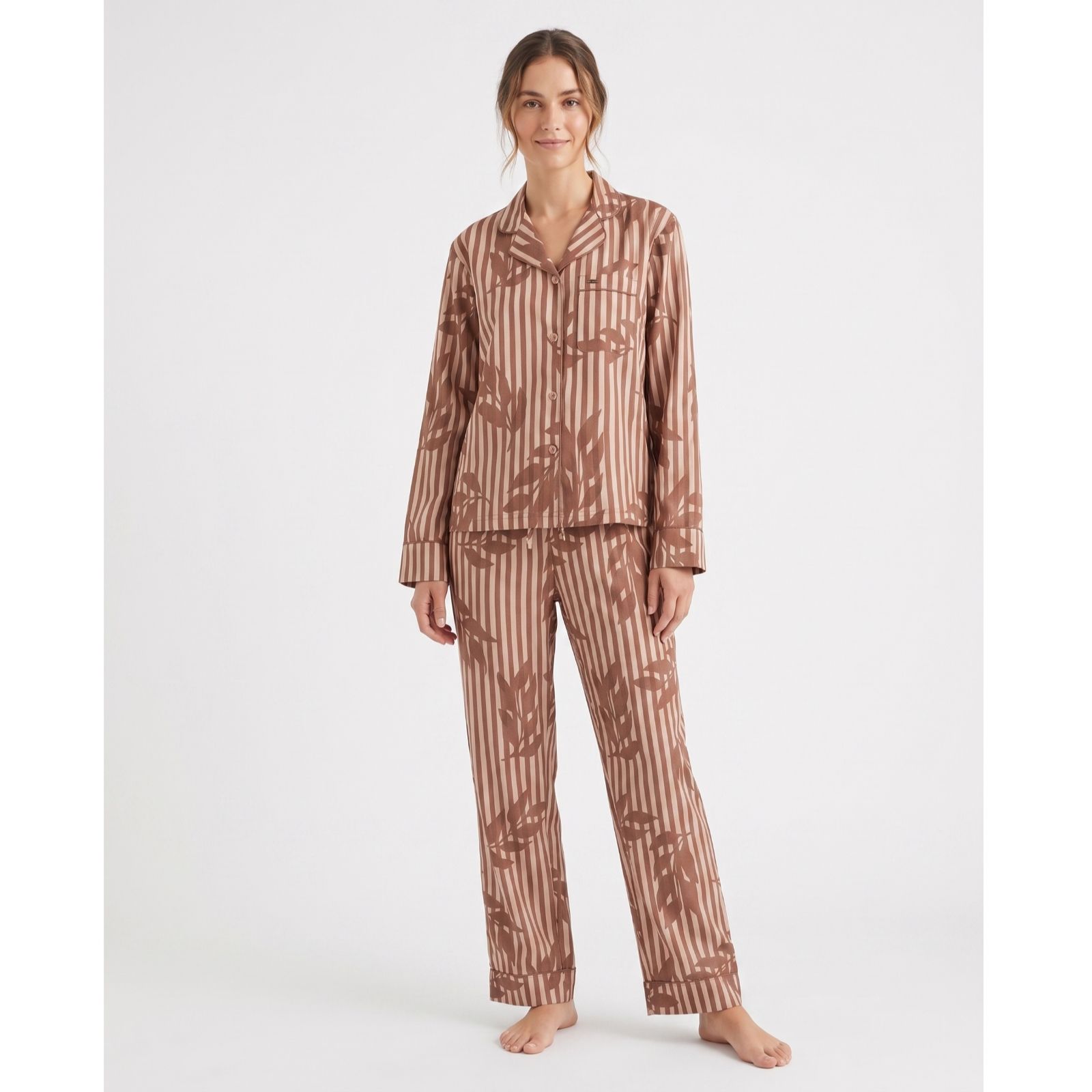 Ted Baker Stripe Floral PJ Set