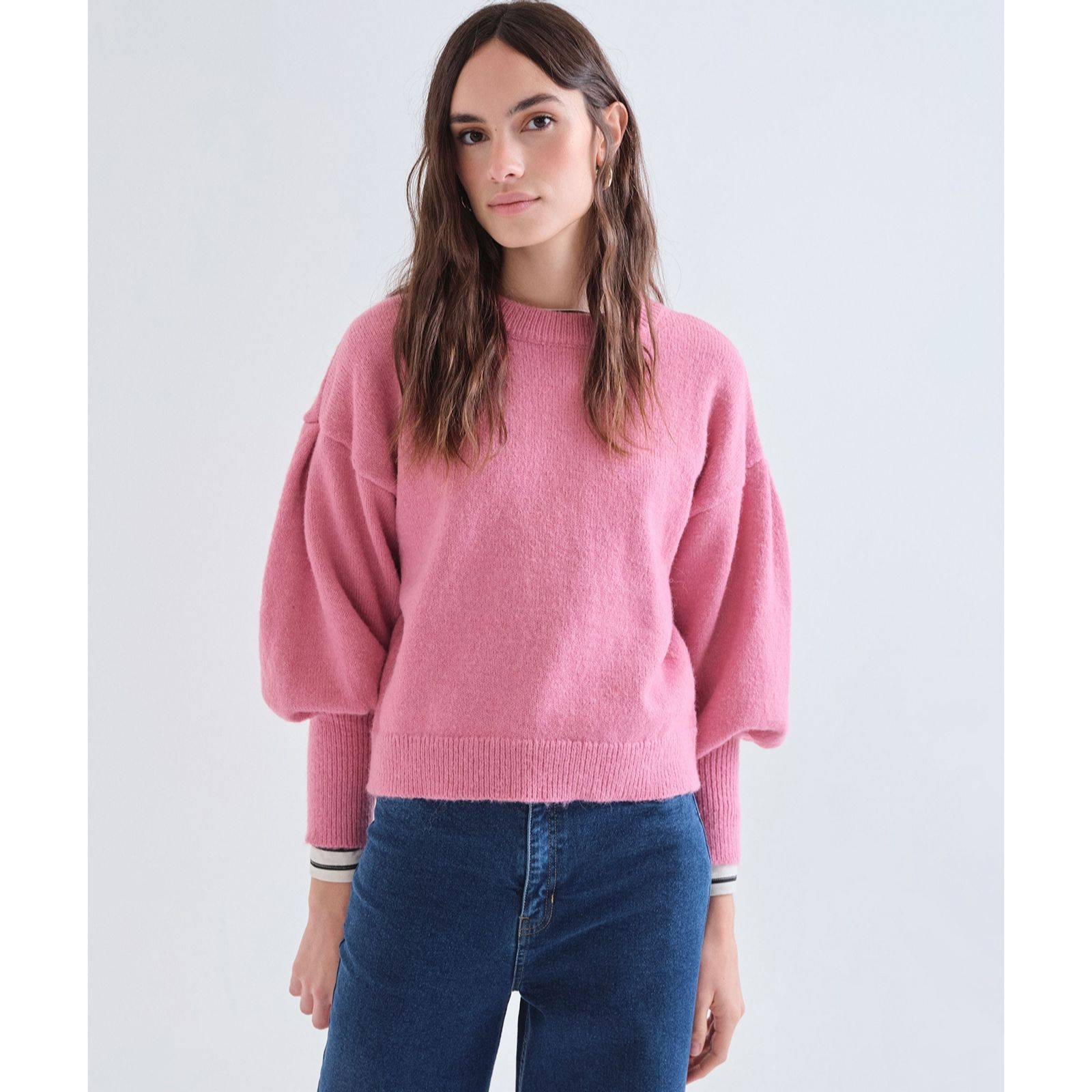 Compania Fantastica Balloon Sleeve Jumper
